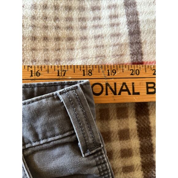 Carhartt Men’s Pants 36x31 Gray Relaxed Fit Canvas Utility Workwear Pant Outdoor - Picture 9 of 13